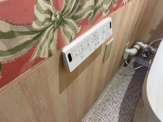 トイレ工事の様子